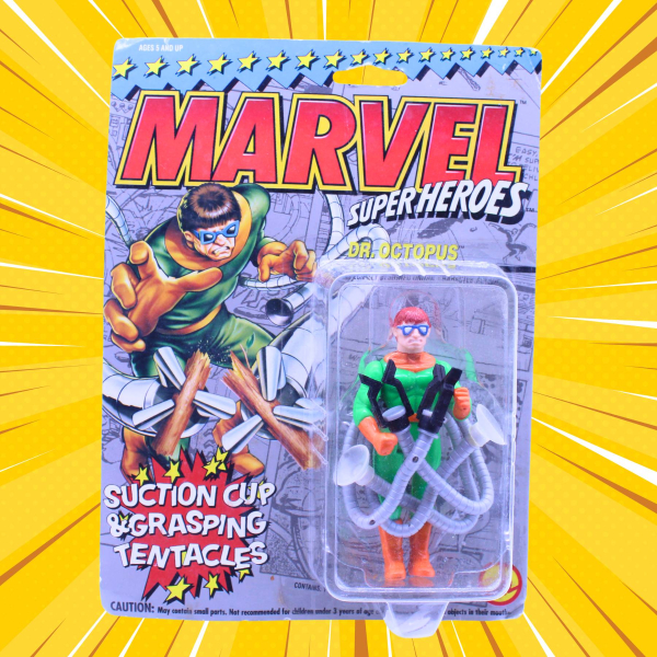 Dr. Octopus Toy Biz 1990 OVP | Marvel Super Heroes Figur | hoppla-stuff.de